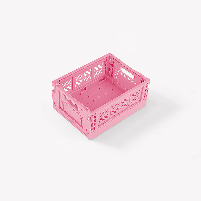 Aykasa 111506 Micro Box Baby Pink Katlanabilir Kasa 4'lü Paket - 3