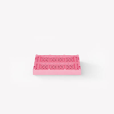 Aykasa 111506 Micro Box Baby Pink Katlanabilir Kasa 4'lü Paket - 4