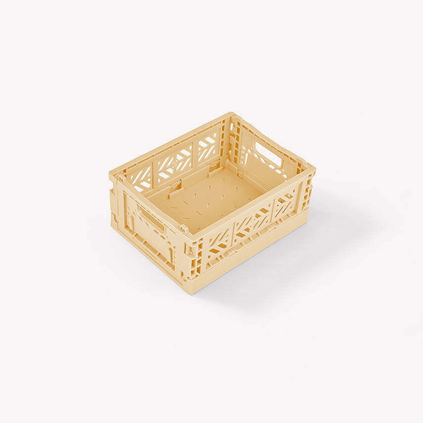 Aykasa 111506 Micro Box Banana Katlanabilir Kasa 4'lü Paket - 3