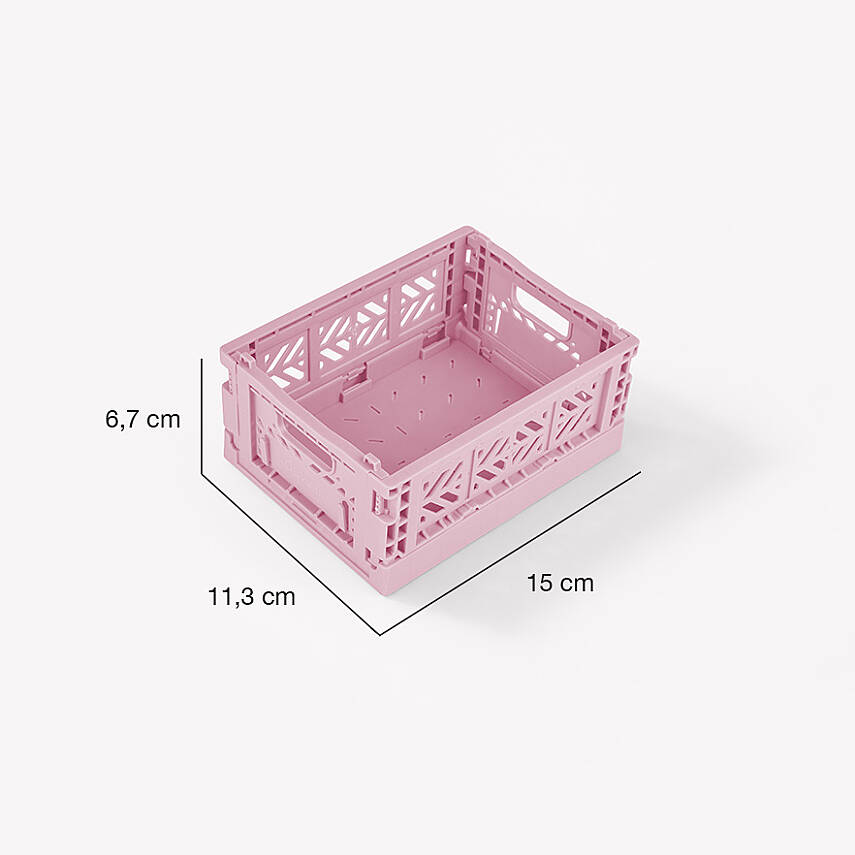 Aykasa 111506 Micro Box Cherry Blossom Katlanabilir Kasa 4'lü Paket - 5
