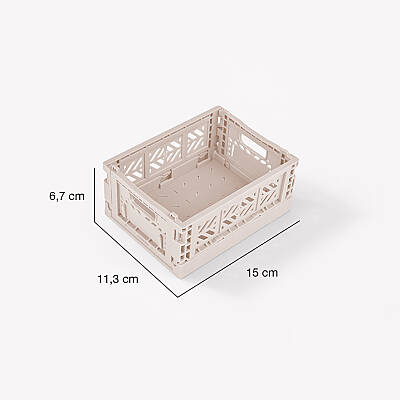 Aykasa 111506 Micro Box Coconut Milk Katlanabilir Kasa 4'lü Paket - 5