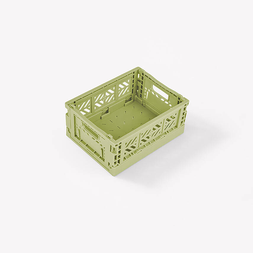 Aykasa 111506 Micro Box Lime Cream Katlanabilir Kasa 4'lü Paket - 3