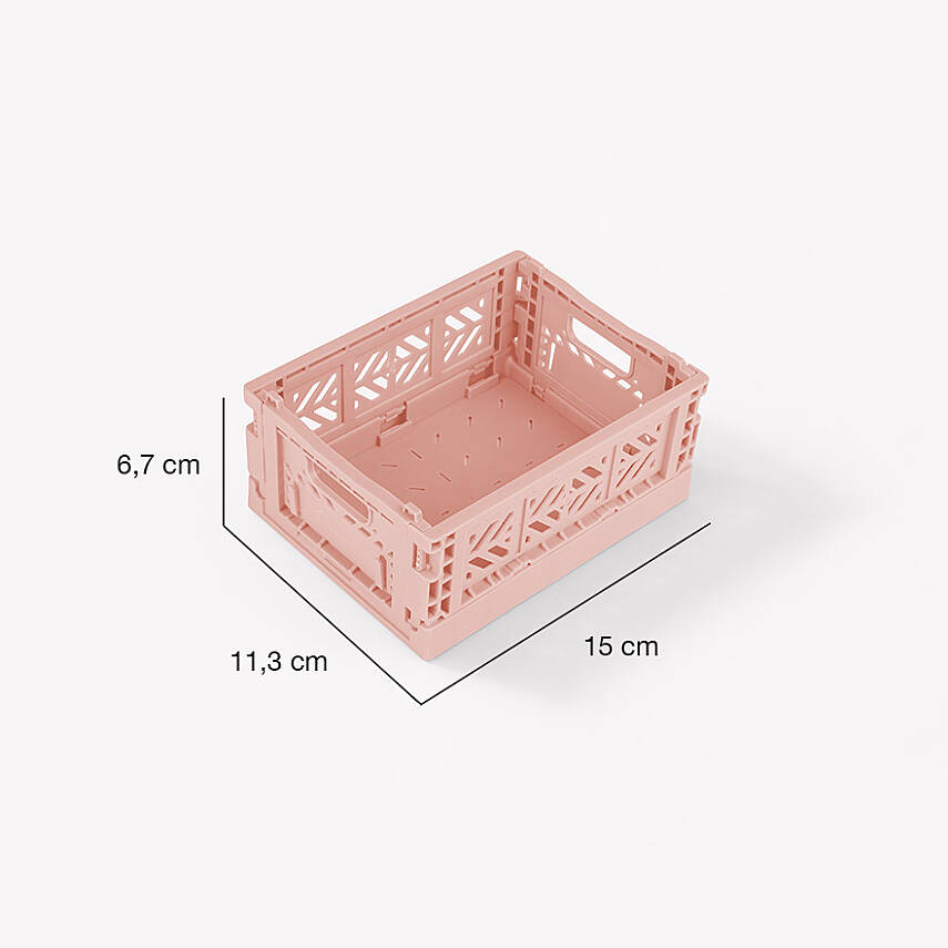 Aykasa 111506 Micro Box Milk Tea Katlanabilir Kasa 4'lü Paket - 5