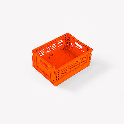 Aykasa 111506 Micro Box Orange Katlanabilir Kasa 4'lü Paket - 3