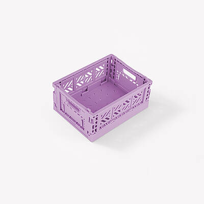 Aykasa 111506 Micro Box Orchid Katlanabilir Kasa 4'lü Paket - 3