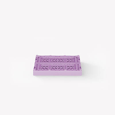 Aykasa 111506 Micro Box Orchid Katlanabilir Kasa 4'lü Paket - 4