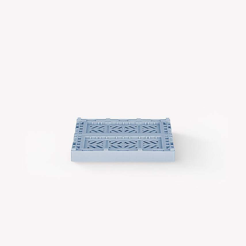 Aykasa 111506 Micro Box Pale Blue Katlanabilir Kasa 4'lü Paket - 4