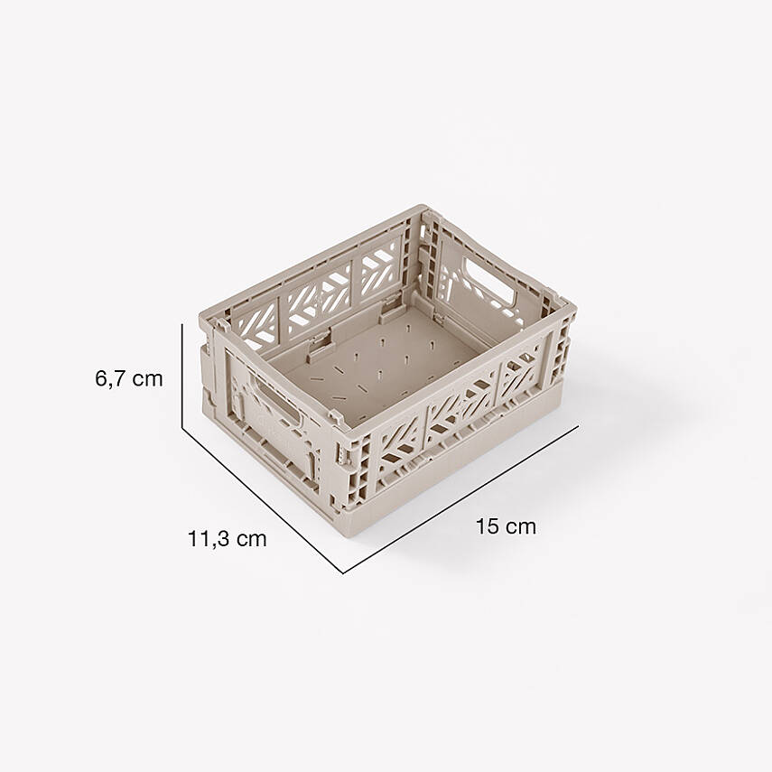 Aykasa 111506 Micro Box Sand Katlanabilir Kasa 4'lü Paket - 5