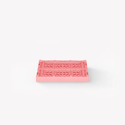 Aykasa 111506 Micro Box Strawberry Milk Katlanabilir Kasa 4'lü Paket - 4