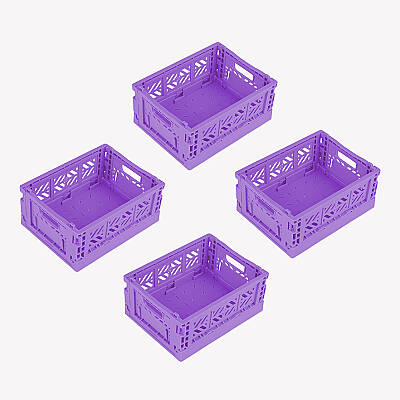 Aykasa 111506 Micro Box Taro Milktea Katlanabilir Kasa 4'lü Paket - 2