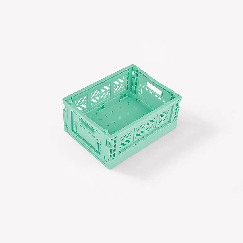 Aykasa 111506 Micro Box Warm Mint Katlanabilir Kasa 4'lü Paket - 3