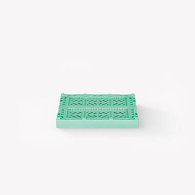 Aykasa 111506 Micro Box Warm Mint Katlanabilir Kasa 4'lü Paket - 4