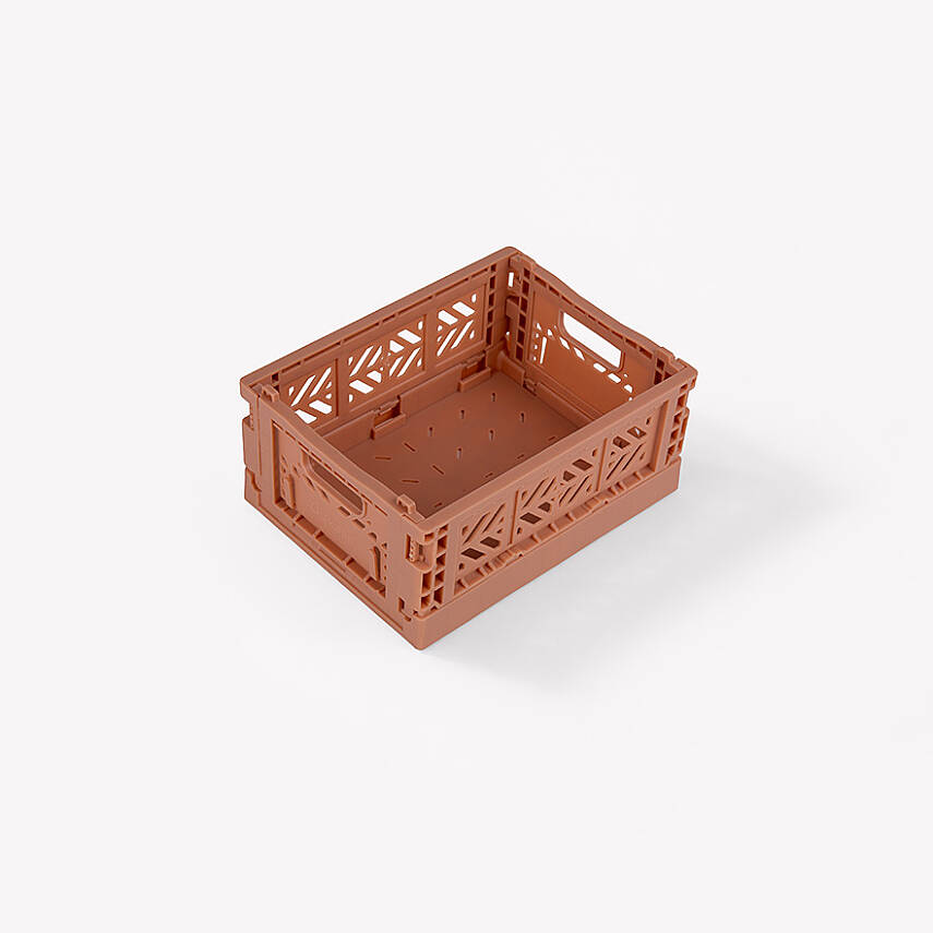 Aykasa 111506 Micro Box Warm Taupe Katlanabilir Kasa 4'lü Paket - 3