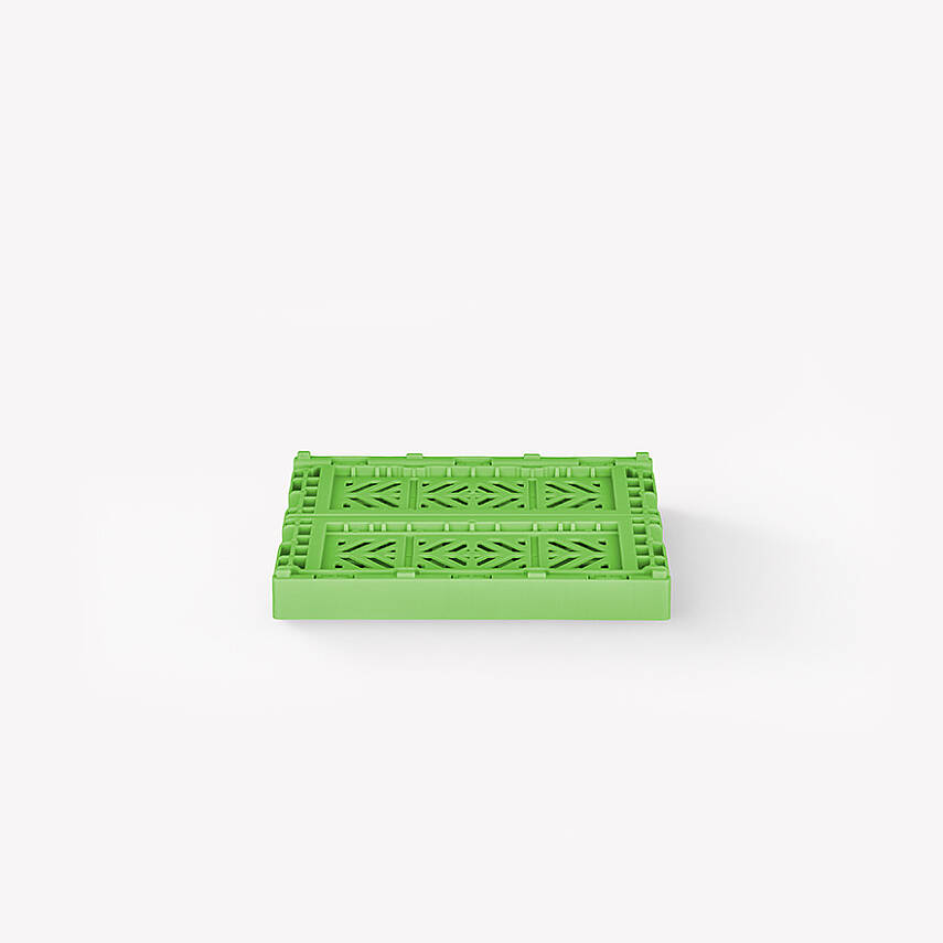 Aykasa 111506 Micro Box Wasabi Katlanabilir Kasa 4'lü Paket - 4